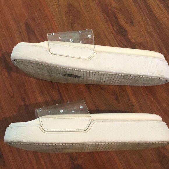 Juicy by Juicy Couture Clear slides with rhinestones size 9 1/2 - Picture 6 of 8